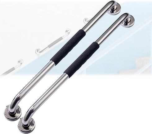 NGEWFGH 2 Pack Safety Handrails, Bathroom Safety Grab Bar Wall Mounted Shower Armrest