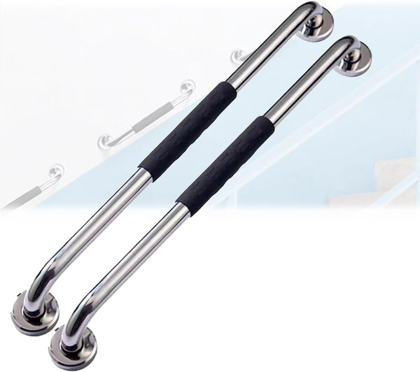 NGEWFGH 2 Pack Safety Handrails, Bathroom Safety Grab Bar Wall Mounted Shower Armrest