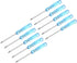 uxcell Mini Slotted Screwdriver, 2.0mm Flat Head 65mm Length, 10 Pcs for Small Appliances Repair