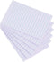 Vanpad Lined Sticky Notes, 4X6 in Light Purple Pink, 6 Pads/Pack, 45 Sheets/Pad, Strong Adhesive Memo Pads