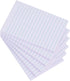 Vanpad Lined Sticky Notes, 4X6 in Light Purple Pink, 6 Pads/Pack, 45 Sheets/Pad, Strong Adhesive Memo Pads