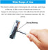 ZLKSKER Replace Combination Screwdriver & Wrench - 13mm x 19mm Chainsaw Scrench Adjustment Tool Socket Wrench