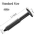 Dovabietar 30Pcs Shutter Fasteners, Window Shutter Screws, Black Shutters Screws with Caps, Outdoor Shutters for House