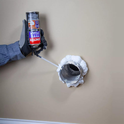 Loctite Tite Foam Big Gaps Spray Foam Sealant, Polyurethane Expanding Foam, 12 fl oz Can
