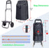 Bornfornice 31L Replacement Bag for Shopping Cart - Waterproof Trolley Bags, (Black)