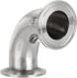 PATIKIL 90 Degree Elbow 1 1/4 "(32mm) Tube OD, 304 Stainless Steel