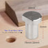 6 Pack Bench Dogs, Aluminum Alloy Bench Brake Inserts for 20mm Dog Holes, A Woodworking Shop Essential