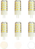 LINCWONZ 5W G4 LED BulbsAC 110-240V3-Way Color Temperaturefor G4 Interface Ostrich Feather LampWall