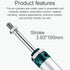 Pneumatic Air Cylinder: 25mm Bore 100mm Stroke, Mini Single Rod Double Action MAL 25 X 100