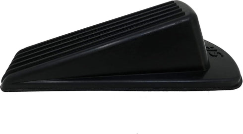 Shepherd Hardware 8934E Heavy Duty Rubber Door Wedge, Black, 2 Pack