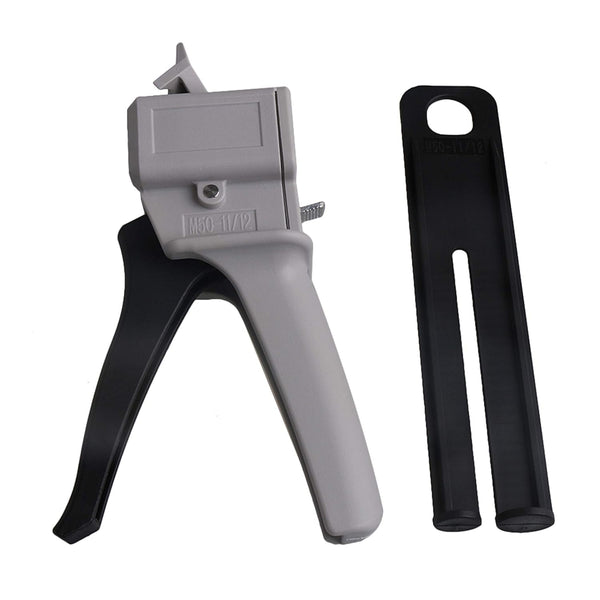 CNBTR 50ml Dispenser for 1:1/1:2 AB Cartridges Plastic Tubes Adhesive Impression Mixing Dispensing