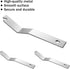 DIYIIRON 3 Pack T-Screw Wrench Security Picture Hanger Wrenches,T-Screw Wrench for Lock Artwork