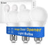 Neporal Universal Garage Door Opener LED Light Bulb, A19 9W 6000K Cool White, E26 Base, Pack of 3, Minimize Interference