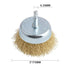 3" Wire Cup Brush with 1/4" Hex Shank, Heavy Duty Wires Brushes for Metal, Rust & Corrosion Removal