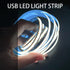 5V 5V 3.28ft) ZSLAIFU A USB LED Light Strip, COB LED Strip Lights, White LED Lights, Small LED Strip Light, TV Lights