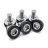 ONIPAX Pack of 6 Bike Hex Crank Arm Bolts 8mm x 15mm