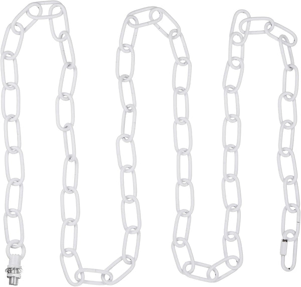 PATIKIL 6 ft Light Fixture Chain, Lighting Chain Metal Looping Link with