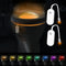 LAVAED 2-Pack Motion Sensor Night Light Indoor,500mAh Toilet Lights Inside, LED Toilet
