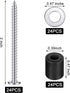 Pegboard Spacers Mounting Kit, Magnetic Pegboard Includes Screws, Spacers and Washers for 1/8-Inch and 1/4-Inch Pegboard