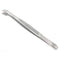 Stainless Steel Forceps with Offset Flat-Tips, Perfect for Handling Membranes (4.75 in.)