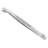 Stainless Steel Forceps with Offset Flat-Tips, Perfect for Handling Membranes (4.75 in.)