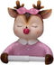 RUNROTOO Bathroom Toilet Paper Holder Wall-Mounted Cute Deer Roll Paper Rack Creative Tissue