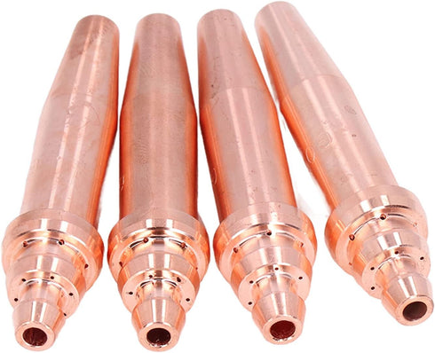 4PCS 1.0mm 1.6mm 70mm, Fafeicy Cutting Tips, Copper Material for Acetylene Gas Welding, to Aperture for Cutting