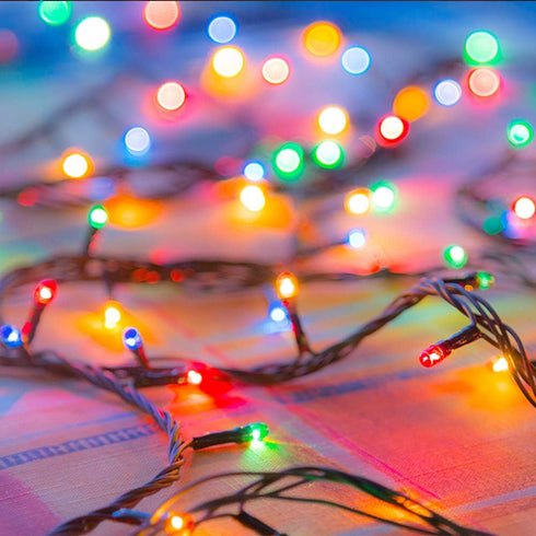 2 Pack 144ft 400 8 Solar Christmas String Lights Outdoor - Total LED Modes Outdoor Solar Lights, Waterproof Fairy
