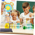 HEATSHAKING Set Science Lab Chemistry Station Test Tube Rack Retort Stand Support Stand Rod Chem Equipment Kit