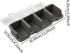 Fxzqgnh Screw Organizer Storage Container Container Suitcase Drinkable Garage with Lid Hardware Storage Box for Nuts