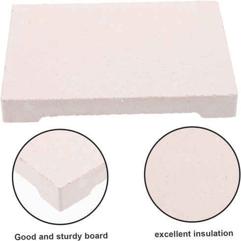 EXCEART Refractory Brick Honeycomb Jewelry Gold Welding Plate, Ceramics Plaster