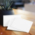 80lb 100 Pack 8 10 Blank Index Flash Note Cards | Heavyweight Thick White Cover Stock. Cards Per | x