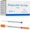 U 100 1cc Syringe, 1ml 30 Gauge 1/2 inch Disposable Lab Supplies, 100 per Box