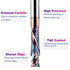 1/4 Inch 1 Inch SpeTool Compression Router Bits Shank Cutting Length with Coated Carbide Spiral Up Down CNC Router Bit