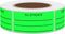 Hybsk Allergies Sticker, Fluorescent Green Allergy Stickers, 1"x2", 500 Per Roll