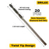 Diamond Drill Bits 2mm, 20 Pieces for Dremel, Jewelry, Beach Glass, Arts Crafts