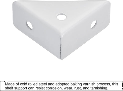 4Pcs 38mm 38mm, uxcell Angle Corner Brackets x Cold Rolled Steel Braces Joining Support with Screws for Desk Bed Edge