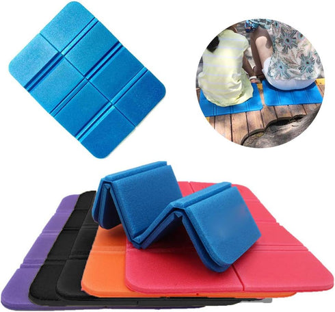 shlutesoy Portable Outdoor Camping Garden Picnic Waterproof Folding Seat Cushion Pad Mat