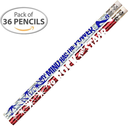 Express Pencils D2340 Rock the Staar - 36 Qty Package - Motivational Pencils