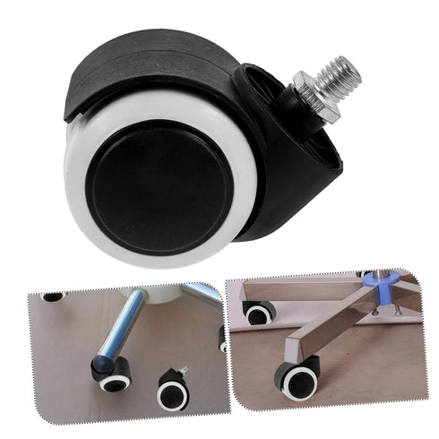 Replacement Wheels for Medical IV Stand - Easy Maneuver Rolling Cart