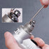 10PC Turning Carbide Indexable Inserts for Mini Pneumatic Chamfering Machine, Tungsten Steel Tool