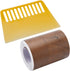 GORGECRAFT 3.15" x 32' Wood Grain Tape, Self-Adhesive Realistic Duck Tape Roll for Home Decor and Renovation