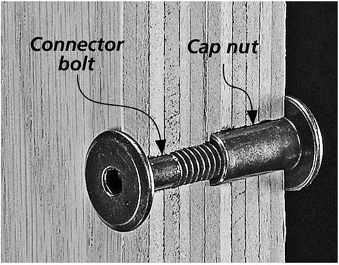 Knob Deals 1/4-20 Joint Connector Nut, Hex Drive, 17mm Head in Bronze Finish - 100 Pack