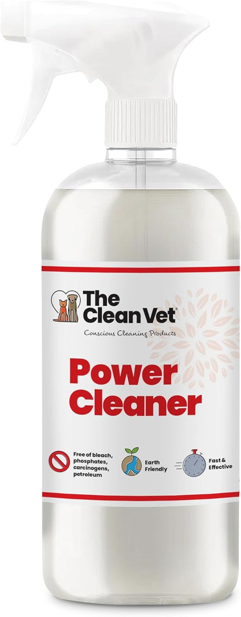 The Clean Vet Power Cleaner Ready-to-Use Formula