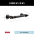 Delta VES50-VBR Vessona Wall Mount Toilet Paper Holder, Spring-Loaded Bath Hardware Accessory in Venetian Bronze
