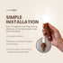 LumeeLight Motion Sensor Night Lights, Magnet Body Hallway Rechargeable LED Wireless Wall Sconces, Portable Decor