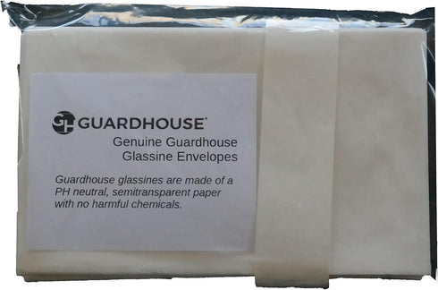 Guardhouse Glassine #5 Envelopes 3 ½ x 6” Pack of 300