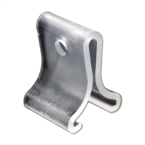 Plastic Drop Ceiling Grid Clips with 3/16" Diameter Hole, Snap On Ceiling Sign Hangers, 30 Pack