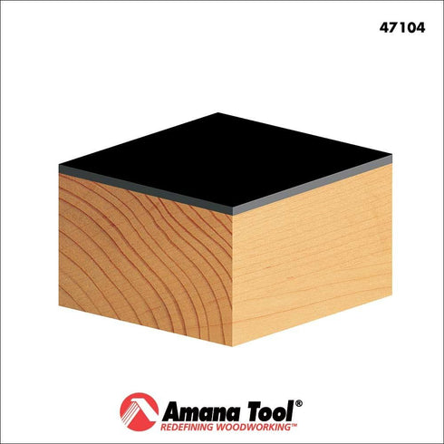 Amana Tool 47104 Flush Trim Router Bit, 1/2-Inch Diameter, 1-Inch Cutting Height