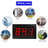 PEMENOL 12V Red Fahrenheit Digital Temperature Meter -76F~999F LED Display with Industrial Grade K-Type Sensor